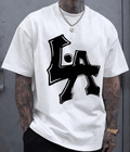 UrbanOutfits Men Oversized T-Shirt White / S LA- Men Oversized T-shirt