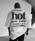 UrbanOutfits Men Oversized T-Shirt White / S MARLBORO Men Oversized T-shirt