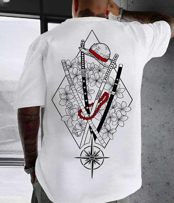 UrbanOutfits Men Oversized T-Shirt White / S Men Oversized T-shirt