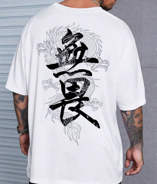 UrbanOutfits Men Oversized T-Shirt White / S Men Oversized T-shirt