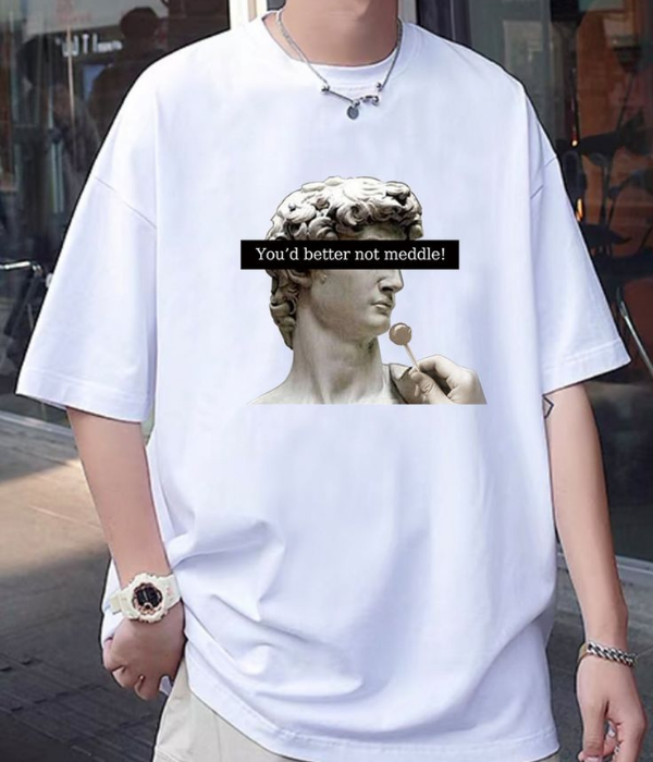 UrbanOutfits Men Oversized T-Shirt White / S Men Oversized T-shirt