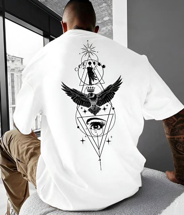 UrbanOutfits Men Oversized T-Shirt White / S Men Oversized T-shirt