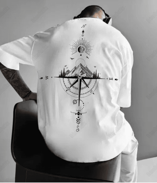 UrbanOutfits Men Oversized T-Shirt White / S Men Oversized T-shirt