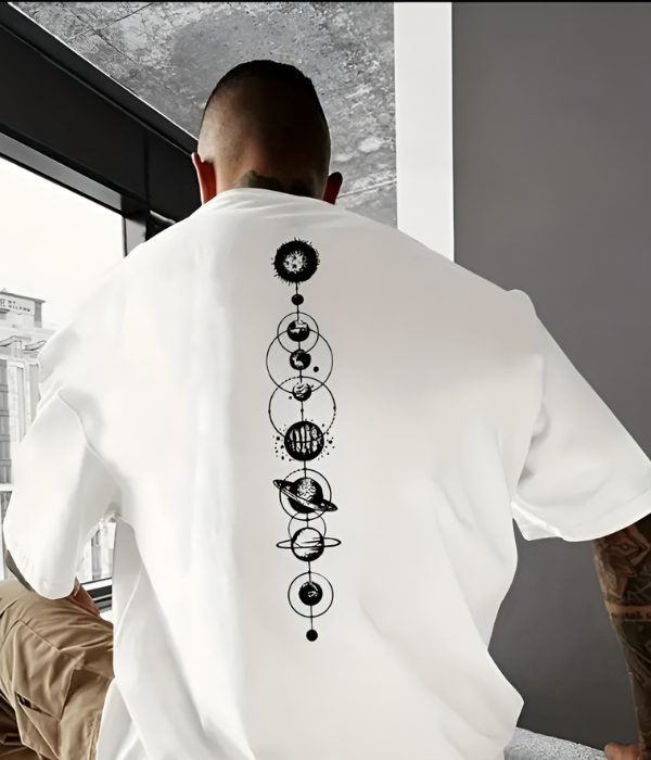 UrbanOutfits Men Oversized T-Shirt White / S Men Oversized T-shirt