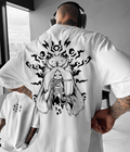 UrbanOutfits Men Oversized T-Shirt White / S NARUTO - Men Oversized T-shirt