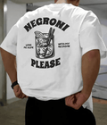 UrbanOutfits Men Oversized T-Shirt White / S ' NERGONI ' Men Oversized T-shirt