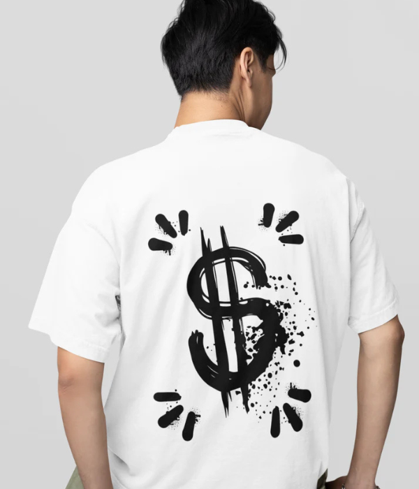 UrbanOutfits Men Oversized T-Shirt White / S ' What Do I Want ' Men Oversized T-shirt