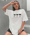 UrbanOutfits Men Oversized T-Shirt White / S Women Oversized T-shirt