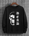UrbanOutfits Men sweatshirt Black / Cotton-Fleece / S Dead - Men Oversized sweatshirt