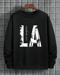 UrbanOutfits Men sweatshirt Black / Cotton-Fleece / S LA -  Men Oversized sweatshirt [ Unisex ]