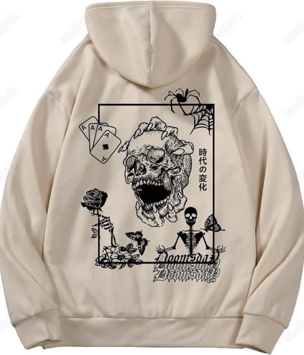 UrbanOutfits Oversized Hoodie Beige / Cotton-Fleece / S Unisex Oversized Hoodie