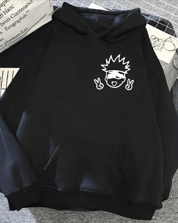 UrbanOutfits Oversized Hoodie Black / Cotton-Fleece / S Anime - Oversized Hoodie [ Unisex ]