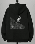 UrbanOutfits Oversized Hoodie Black / Cotton-Fleece / S Astronaut - Oversized Hoodie [ Unisex ]