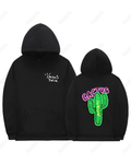 UrbanOutfits Oversized Hoodie Black / Cotton-Fleece / S Cactus -  Oversized Hoodie [ Unisex ]