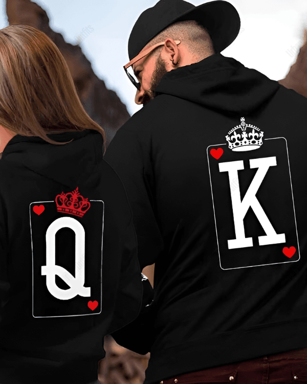 UrbanOutfits Oversized Hoodie Black / Cotton-Fleece / S Couple K&Q - Oversized Hoodie [ Unisex ]