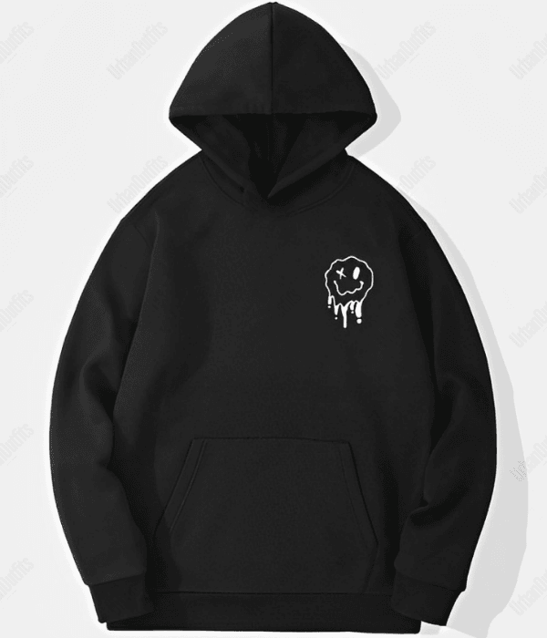 UrbanOutfits Oversized Hoodie Black / Cotton-Fleece / S EMOJI Oversized Hoodie