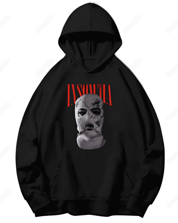 UrbanOutfits Oversized Hoodie Black / Cotton-Fleece / S INSOMNI(A) - Oversized Hoodie [ Unisex ]