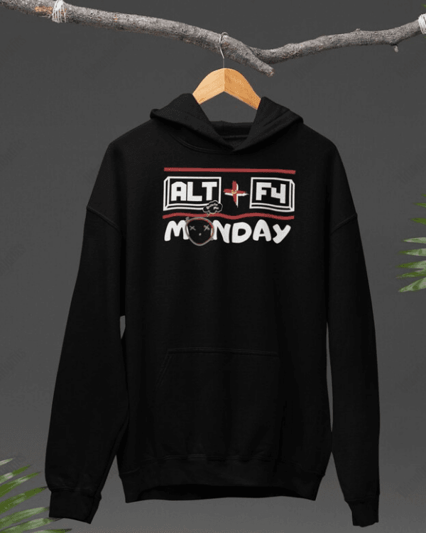 UrbanOutfits Oversized Hoodie Black / Cotton-Fleece / S Monday - Oversized Hoodie [ Unisex ]