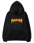UrbanOutfits Oversized Hoodie Black / Cotton-Fleece / S 🔥 -  Oversized Hoodie [ Unisex ]
