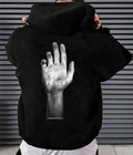 UrbanOutfits Oversized Hoodie Black / Cotton-Fleece / S PEACE Oversized Hoodie