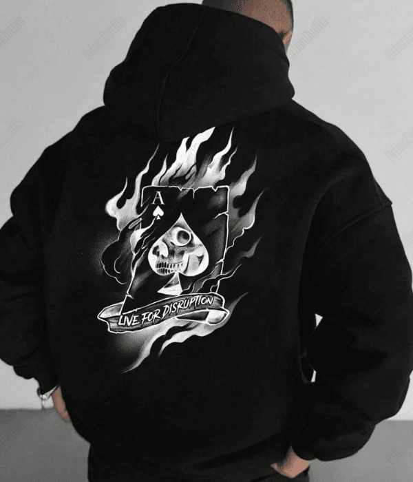 UrbanOutfits Oversized Hoodie Black / Cotton-Fleece / S Unisex Oversized Hoodie