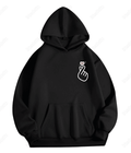 UrbanOutfits Oversized Hoodie Black / Cotton-Fleece / S Unisex Oversized Hoodie