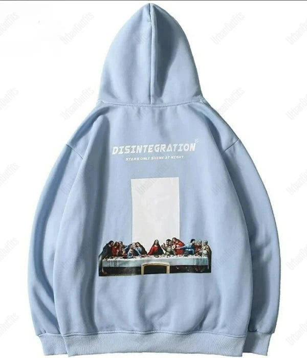 UrbanOutfits Oversized Hoodie Blue / Cotton-Fleece / S PEACE Oversized Hoodie