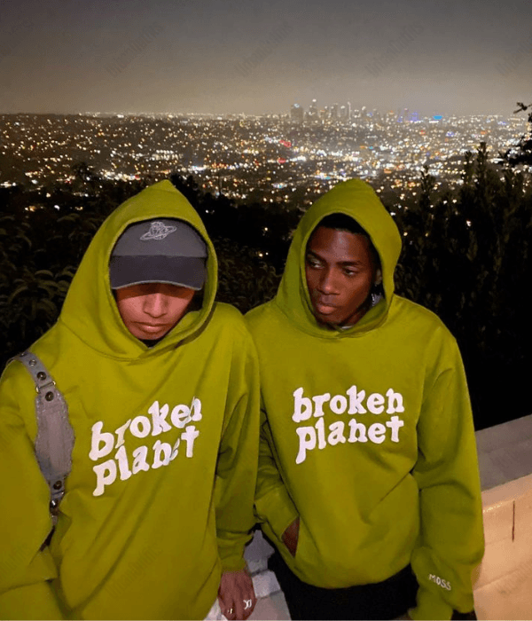 UrbanOutfits Oversized Hoodie 'Broken Planet ' Oversized Unisex Hoodie