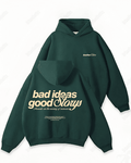 UrbanOutfits Oversized Hoodie Dark green / Cotton-Fleece / S Bad Idas -  Oversized Hoodie [ Unisex ]