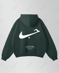 UrbanOutfits Oversized Hoodie Dark green / Cotton-Fleece / S حب -  Oversized Hoodie [ Unisex ]