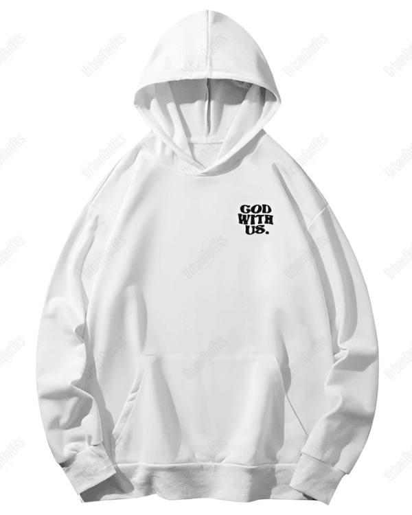 UrbanOutfits Oversized Hoodie GOD WITH US - Oversized Hoodie [ Unisex ]