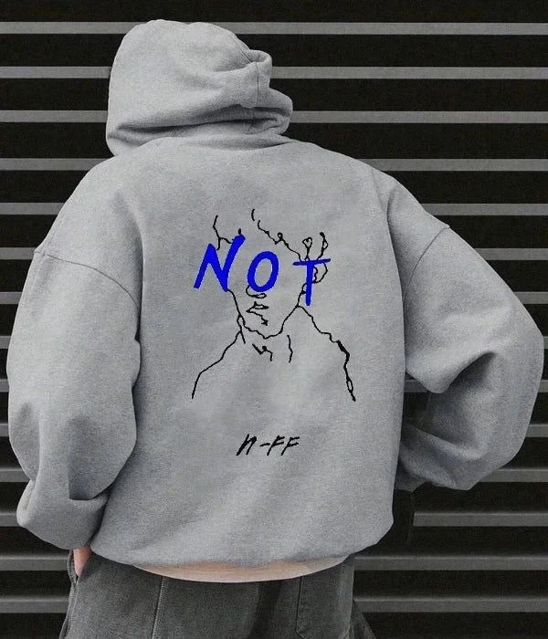 UrbanOutfits Oversized Hoodie Gray / Cotton-Fleece / S NOT Oversized Hoodie