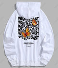 UrbanOutfits Oversized Hoodie White / Cotton-Fleece / S California Oversized Hoodie