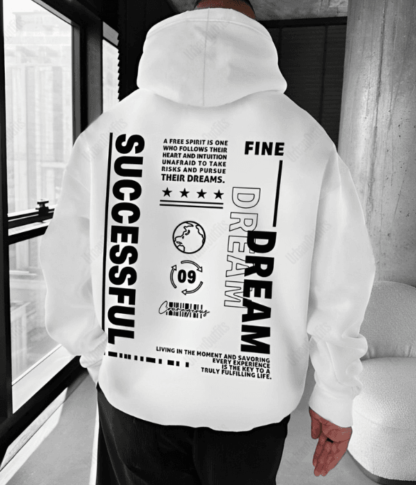 UrbanOutfits Oversized Hoodie White / Cotton-Fleece / S Dream Oversized Hoodie
