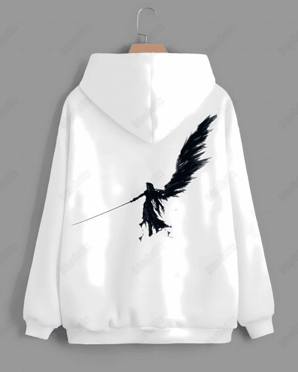 UrbanOutfits Oversized Hoodie White / Cotton-Fleece / S Fantasy -  Oversized Hoodie [ Unisex ]