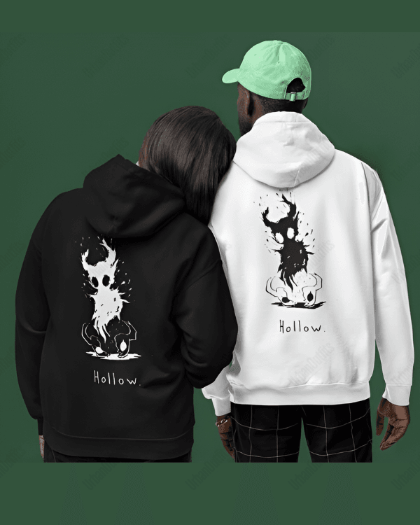 UrbanOutfits Oversized Hoodie White / Cotton-Fleece / S Hollow - Oversized Hoodie [ Unisex ]