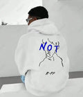 UrbanOutfits Oversized Hoodie White / Cotton-Fleece / S NOT Oversized Hoodie
