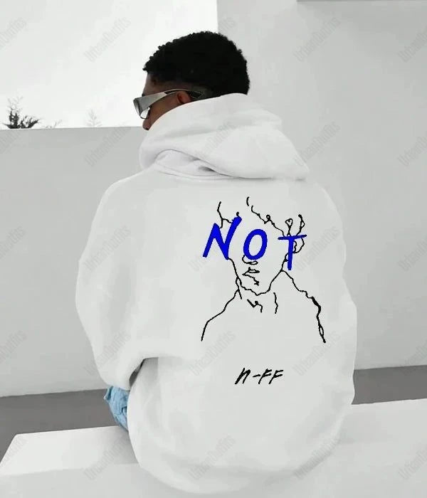 UrbanOutfits Oversized Hoodie White / Cotton-Fleece / S NOT Oversized Hoodie