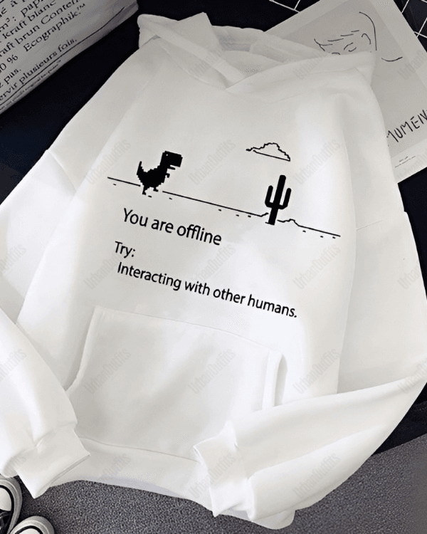 Offline - Oversized Hoodie [ Unisex ]