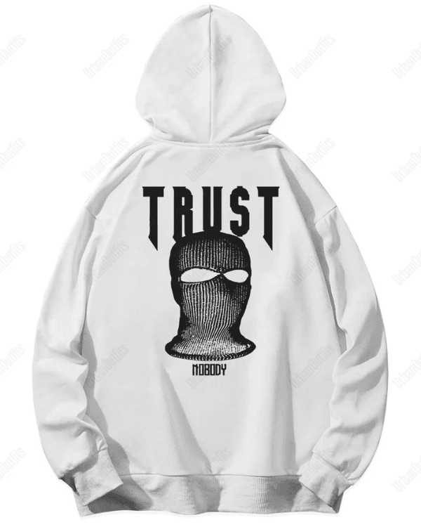 UrbanOutfits Oversized Hoodie White / Cotton-Fleece / S TRUST - Oversized Hoodie [ Unisex ]