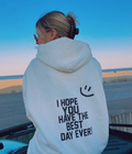 UrbanOutfits Oversized Hoodie White / Cotton-Fleece / S Women Oversized Hoodie