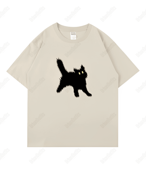 UrbanOutfits Oversized T-shirt Beige / S Oversized T-shirt [ Unisex ]