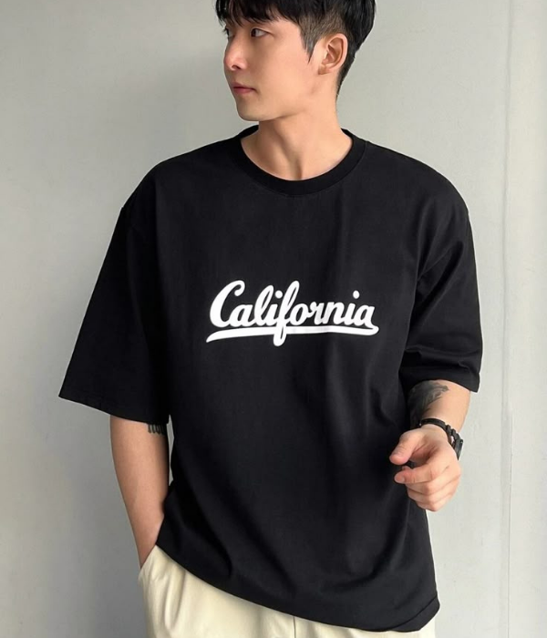 UrbanOutfits Oversized T-shirt Black / S ' California 'Oversized T-shirt [ UNISEX ]