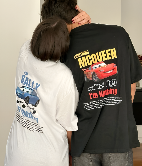 UrbanOutfits Oversized T-shirt Black / S Cartoon Oversized T-shirt [ Unisex ]