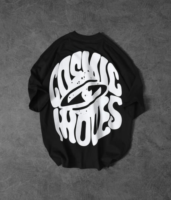 UrbanOutfits Oversized T-shirt Black / S COSMIC Oversized T-shirt [ Unisex ]