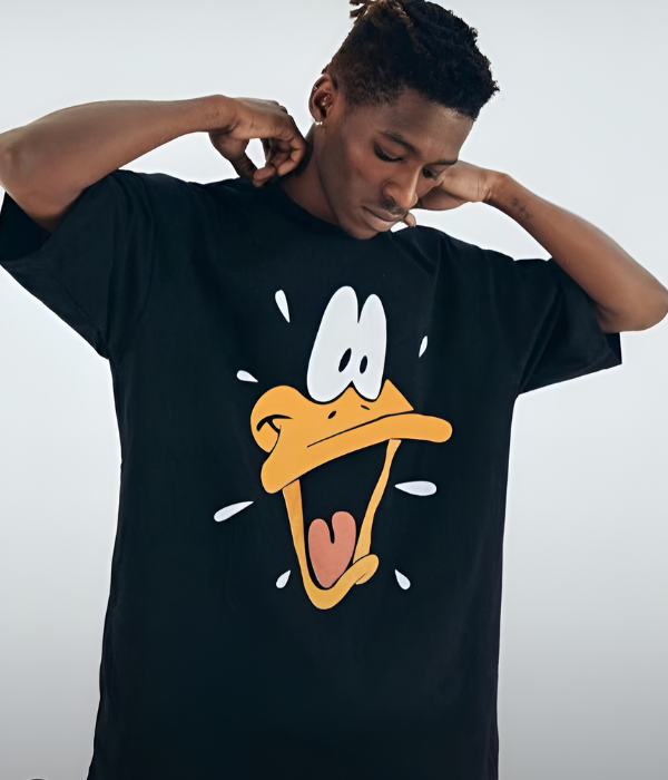 UrbanOutfits Oversized T-shirt Black / S DUCK Oversized T-shirt [ Unisex ]