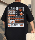 UrbanOutfits Oversized T-Shirt Black / S KNOWS - Men Oversized T-shirt