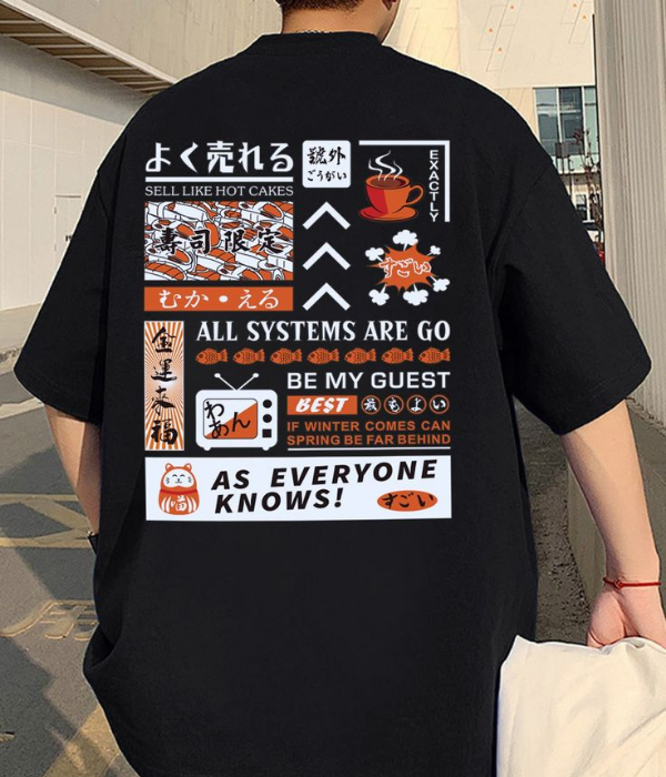 UrbanOutfits Oversized T-Shirt Black / S KNOWS - Men Oversized T-shirt