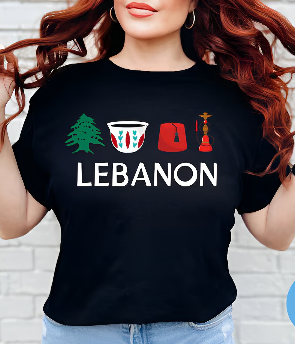 UrbanOutfits Oversized T-shirt Black / S LEBANON Oversized T-shirt