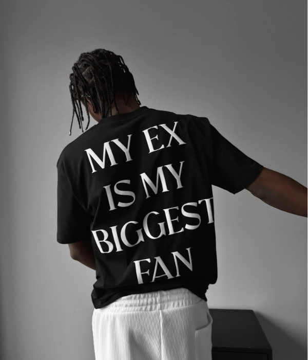 UrbanOutfits Oversized T-shirt Black / S ' My EX ' Oversized T-shirt. [ Unisex ]